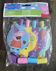Peppa Pig Birthday Decoration Lot – Invitations / Confetti / Blowouts *New*