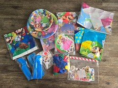 Mario Birthday Party Supplies Ultimate Kit 14-in-1 Decorations Set
