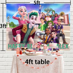 Zombie The Re Animated Personalised Custom Banner Backdrop Party Supplies Gift