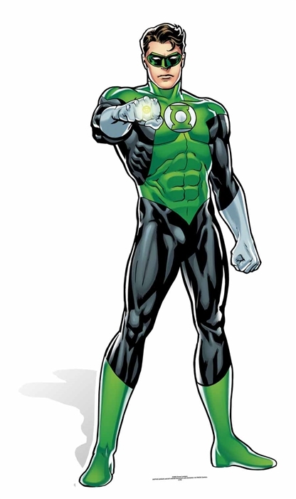 Green Lantern Comic Style DC Comics Cardboard Cutout / Standee / Standup