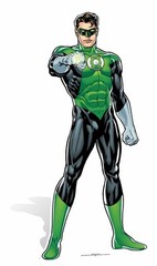 Green Lantern Comic Style DC Comics Cardboard Cutout / Standee / Standup