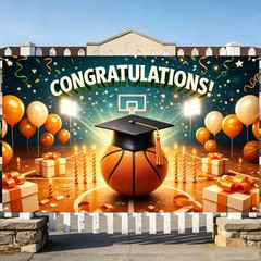 Class of 2026 Congrats Grad Prom Backdrop Party Photo Background Banner Decor