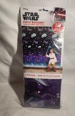 NEW Star Wars Bday Party Decorations Banners Masks Photo Backdrop Pens Candle