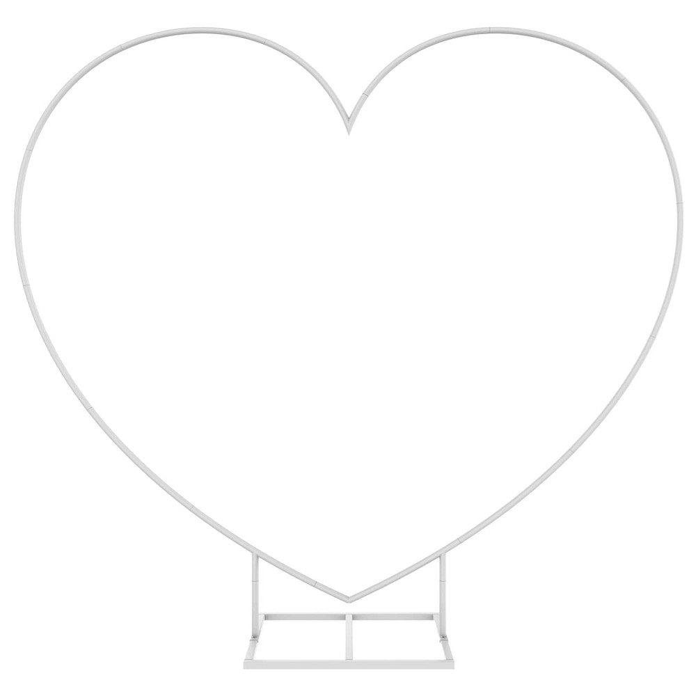 Large Size Metal Balloon Arch Kit, Wedding Heart Arch Stand, Love Balloon Col…