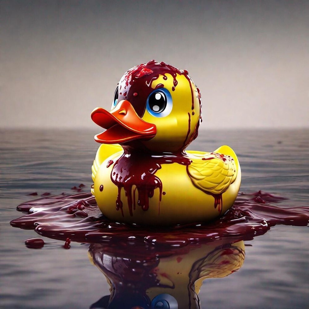 Yellow Rubber ducky Extreme Horror Edition 3 Piece Set 1 Of 3