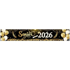 Xtralarge 2026 Graduation Decorations Yard Banner – 120×20 Inch | Senior 2026 C.