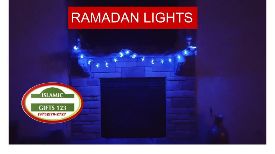 Ramadan decor Light + Banner Ramadan Mubarak Islamic gift Ramadan Gift Eid Decor