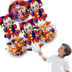 6 Amazon Clown balloon party happy birthday supplies decoration theme happy foil