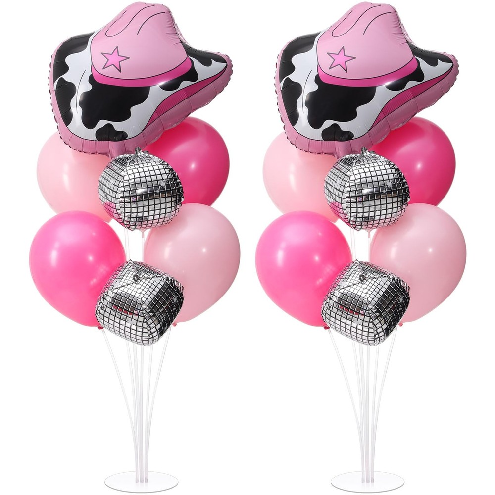 2 Set Cowgirl Party Decorations Disco Balloon Disco Cowgirl Party Decorations…