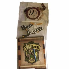 Harry Potter birthday decorations (banner, Cake And Cupcake Decorations