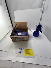 (QTY 4) Foil Balloon Weight Party Decorations, Royal Blue 36083