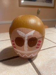 Set Of 3 Moana-Inspired Coconut Head Decor Props For Tropical Party/DIY Crafts