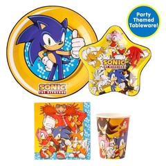 Sonic The Hedgehog Birthday Party Kit Supplies for 10 Video Game Party