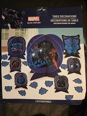 Marvel Black Panther Birthday Party Decorations See Description