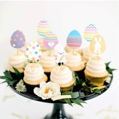 Easter Cupcake Toppers, 30pcs