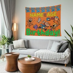 Personalize Dogman Birthday Party Banner Gift, Dog Man Party Supplies