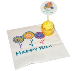 Happy Eid Flower Party (Party Pack) Islamic Muslim Holiday Decoration