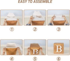 Versatile Brown Baby Shower Boxes – 4 Count for Gender Reveal & Birthday Parties
