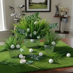 8 Set 162 Pcs Party Table Decorations Sport Themed Party Centerpieces 8 Metal…