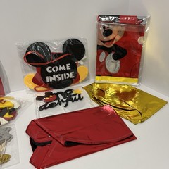 Mickey Mouse Oh Twodles Decoration Set For A First (one) Birthday Themed Party