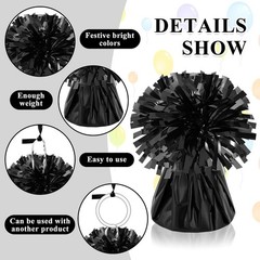 24 PCS Balloon Weights Metallic Anchor, Balloon Holder Heavy Weights with 1 R…