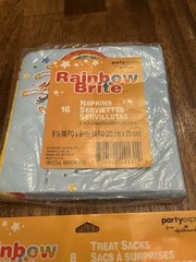 Rainbow Brite Birthday Party Supplies Original 80’s Art Design Plates Bags Decor