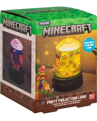 Paladone Minecraft Party Projection Light. officially licensed RGB LED Lamp
