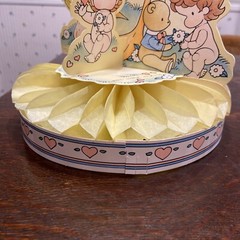 Joan Walsh Anglund Baby Shower Centerpiece “Special Delivery” Vtg Hallmark 1987