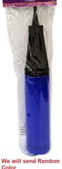 2Pcs Latex Foil Manual Pumps Dual Air Balloon Inflator for Happy Birthday Decor