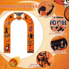 Basketball Party Door Decorations Basketballs Door Banner Sport Front Doors P…