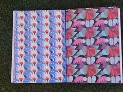 Art Deco Designs, Gift Wraps, by A.D. and M.P. Verneuil, 12 Patterns, 16 Sheets