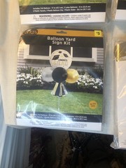 4 Graduation Balloon Yard/Lawn Sign Kits-New In Packages-Class of 2025- Lot of 4