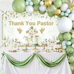 Pastor Appreciation Banner Backdrop Thank You Pastor Backdrop