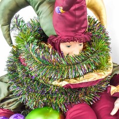 Tinsel Christmas Party Holiday Festival Garland Brush Made in the USA 30FT
