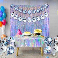 Iridescent Party Streamers Backdrop – Greatril Neon Transparent Holographic