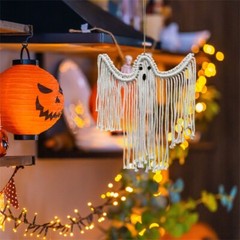 Handmade Cotton Thread Pendant Wall Hangings Decoration Handwoven Ornaments