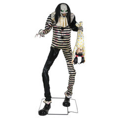 Halloween Towering Sweet Dreams Clown Animated Prop – 7ft