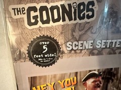 Amscan The Goonies Scene Setter 65″ x 33.5″ Hey You Guys! Sloth NIP