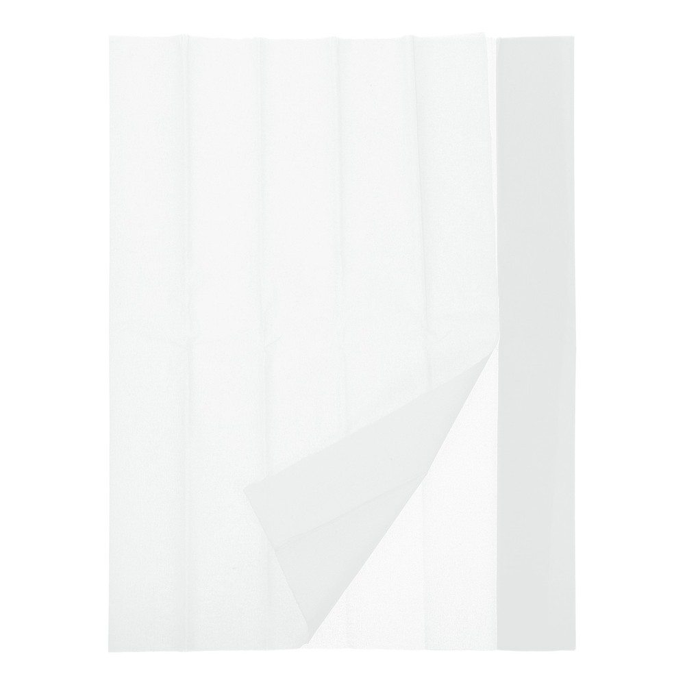 Crepe Paper Roll Crepe Paper Decor 3.3ft Long 20 Inch Wide, White