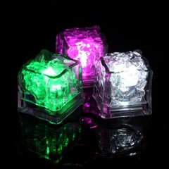 Liquid Flashing Blinking Glowing Light up Ice Cubes for Bar