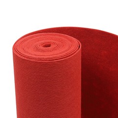 3??33Ft Red Carpet Runner Thickened Non-slip Runway Rug for Weddings Parties US