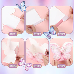 12 Pcs Butterfly Centerpieces for Tables Butterfly Party Favor
