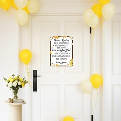 Charming 9PCS Bumble Bee Decorations for Happy Bee Day – High-Quality Cardboard