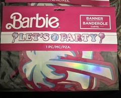 Barbie Birthday Party Decorations Lot 2 Sashes 2 Banner 1 Centerpiece 5 piece
