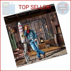 Moukeren 7 x 5 ft Western Party Backdrop Western Cowboy Party Decoration Wild We