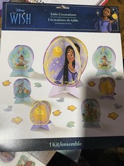 Disney Wish Party 16 -9” Plates 16-7” Plates 36 Big & Small Napkins 16 Tattoos