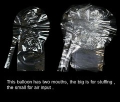 Large Clear Bobo Balloons for Stuffing, 10pack.Big Extra Wide Mouth Bubble