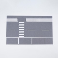 LED Illuminated 1/64 Scale Car Parking for lot Diorama Model for Collectors