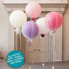15pcs 24 Inch Balloons Large Assorted Balloons Thick Latex Heavy Duty Balloon…