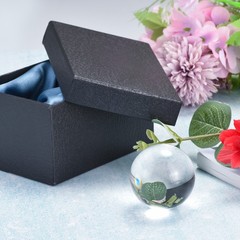 70mm/2.8″ K9 Crystal Ball Decorative Ball w Box Clear